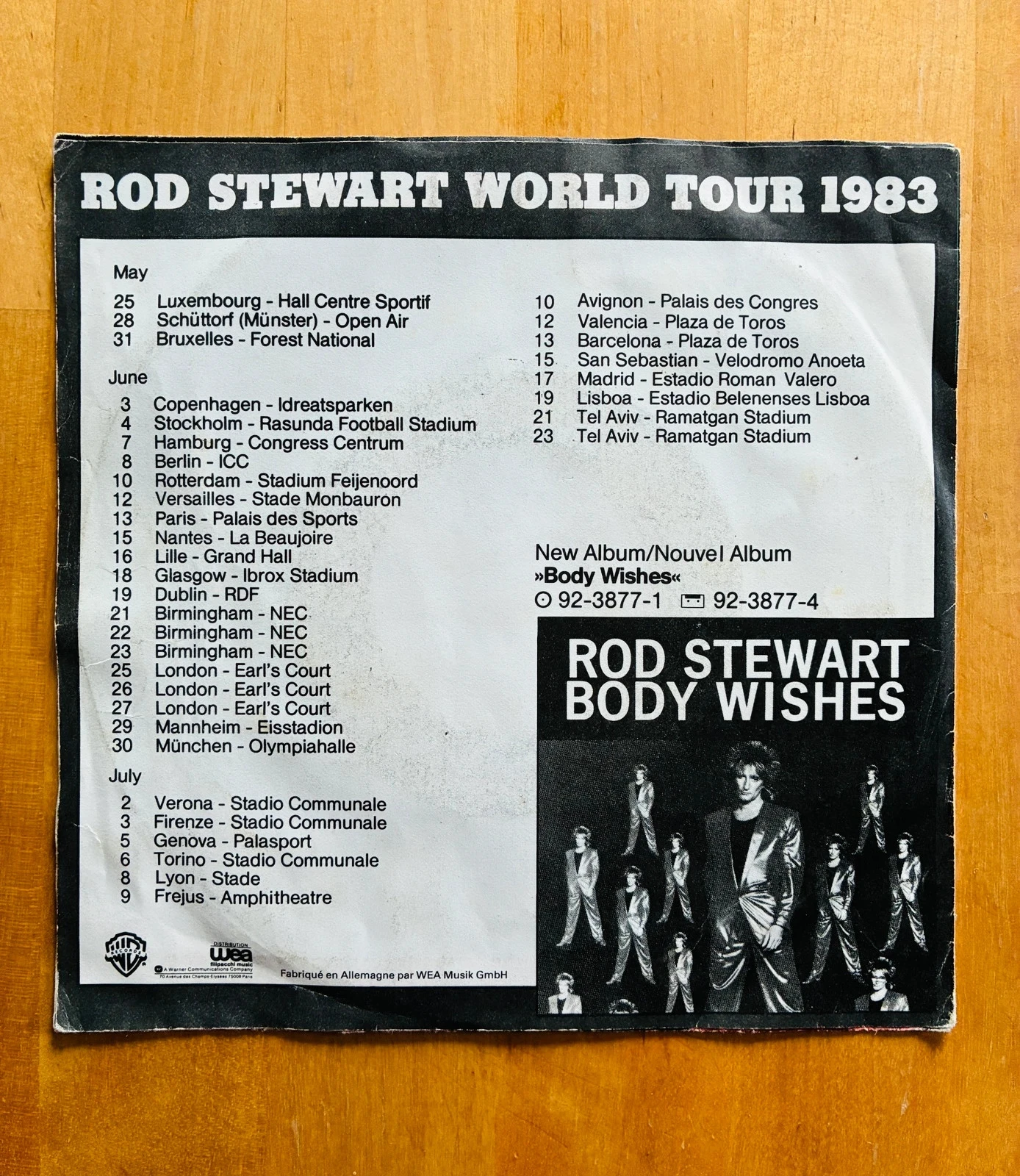 Vinylplaat 45T Rod Stewart Baby Jane. – photo 2